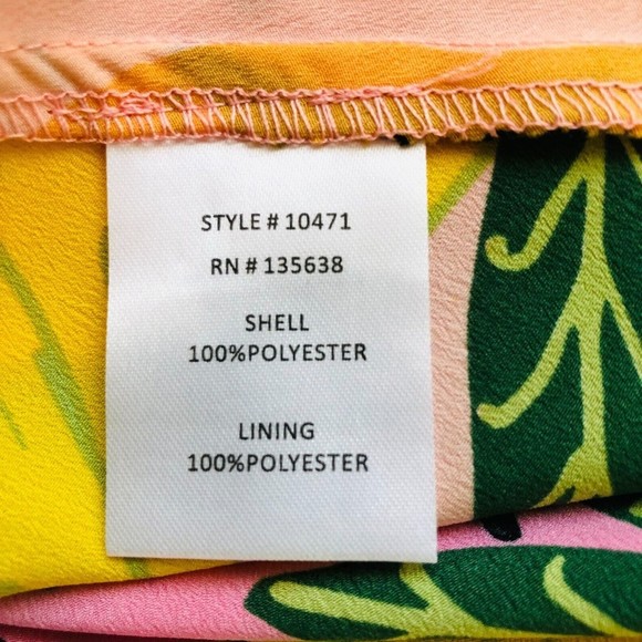 Anthropologie Hutch Glenne Tropical Wrap Dress Medium - Picture 10 of 10